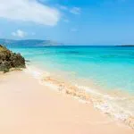 Romantic beach crete